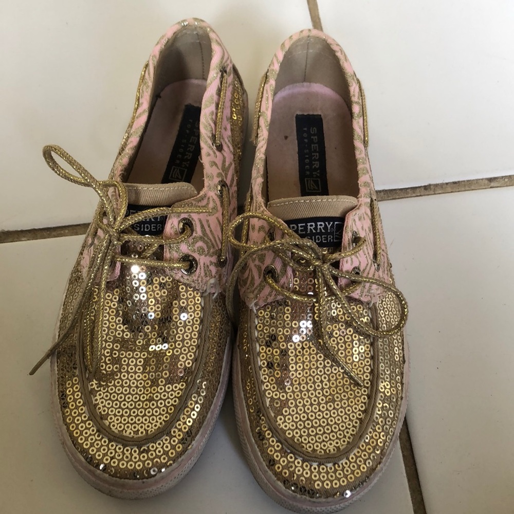 Sperry girls Top-Sider lace up sneakers